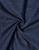 A navy blue fabric featuring a pin dot pattern, presenting a soft and stretchy texture. The fabric has a subtle sheen.