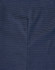 A close-up of a navy blue fabric with a pin dot pattern, showcasing the texture of the shirt.