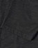 A close-up of a men's black pin dot stretch short-sleeve shirt featuring a pocket and a textured fabric.