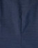 A navy blue stretch button-up shirt featuring a pin dot pattern and a logo.