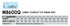 A table listing sizes and measurements for the Women's Cooldry 3/4 Sleeve Shirt, featuring a logo.