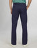 Men's utility cargo pants in navy blue, featuring side pockets and a straight leg design. Includes a logo.