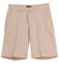 Men's chino shorts in a light beige colour featuring a waistband and side pockets. Includes a small logo.