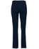Navy women's chino pants with a slim fit, featuring back pockets and a clean design. Includes a branding logo.