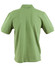 A green Men's Longbeach Polo shirt with a classic collar and short sleeves, featuring an iconic logo.