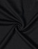 A close-up of black bamboo charcoal fabric with a textured weave, showcasing its soft and breathable quality.