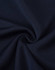 A close-up of navy fabric, featuring a smooth, textured finish, suitable for adults' sports shorts.