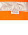 A vibrant orange safety jacket featuring reflective material and a tag indicating Scotchlite brand.
