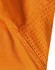An orange safety shirt featuring mesh panels for breathability, designed for workwear applications.