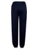 Fleecy track pants in navy blue with an elastic waistband and a relaxed fit. Features a logo.