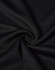 A black, lightweight fabric displaying a smooth, textured surface in a swirling design. The material is versatile and breathable.