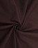 A close-up view of rich brown cotton fabric, showcasing its smooth texture and soft drape.