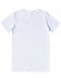 A light blue men's premium cotton t-shirt with a plain back and a logo on the neck area.