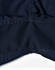 Navy blue Rip-Stop poly/cotton stretch work shorts featuring reinforced stitching and a brand logo.