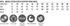 A table displaying sizing information for Unisex Cotton Stretch Ripstop Work Pants, including waist and inleg measurements.