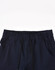 Unisex cotton stretch drill cuffed work pants in navy, featuring an elastic waistband and drawstring.