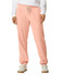 Lightweight sweatpants in a soft pink colour, featuring an elastic waistband and cuffs, with a drawstring.