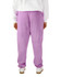 Lightweight sweatpants in a vibrant purple colour, featuring an elastic waistband and a plain design, with a visible logo.