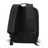 A black picnic backpack featuring adjustable straps and a top handle, designed for easy carrying.