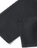 A close-up of men's black flexi chino pants, highlighting the fabric and stitching details.