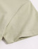 A light green premium cotton short sleeve tee shirt, featuring a subtle hem and sleeve detail and a logo.