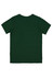A green short sleeve tee with a plain back and a small logo at the neck.