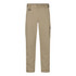Lightweight drill pants in a beige colour, featuring side pockets and a belt loop. The pants have a simple design.