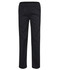 A pair of black elasticated chef pants featuring a simple design and an elastic waistband.