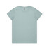 A light mint green t-shirt with a classic crew neck and short sleeves, featuring a discreet logo.