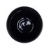 A reusable coffee cup with a sleek black interior, designed for enjoying beverages on the go.