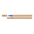 A blue pen with a cardboard exterior and a matching cap, featuring a recycling symbol.