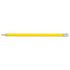 A grey-lead HB pencil with a yellow shaft and a sharpened tip.