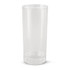 A glass tumbler, specifically the Winston HiBall Glass, featuring a clear, minimalist design with a sturdy base.