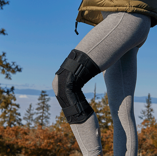 Hinged Knee Sleeve - Wraparound