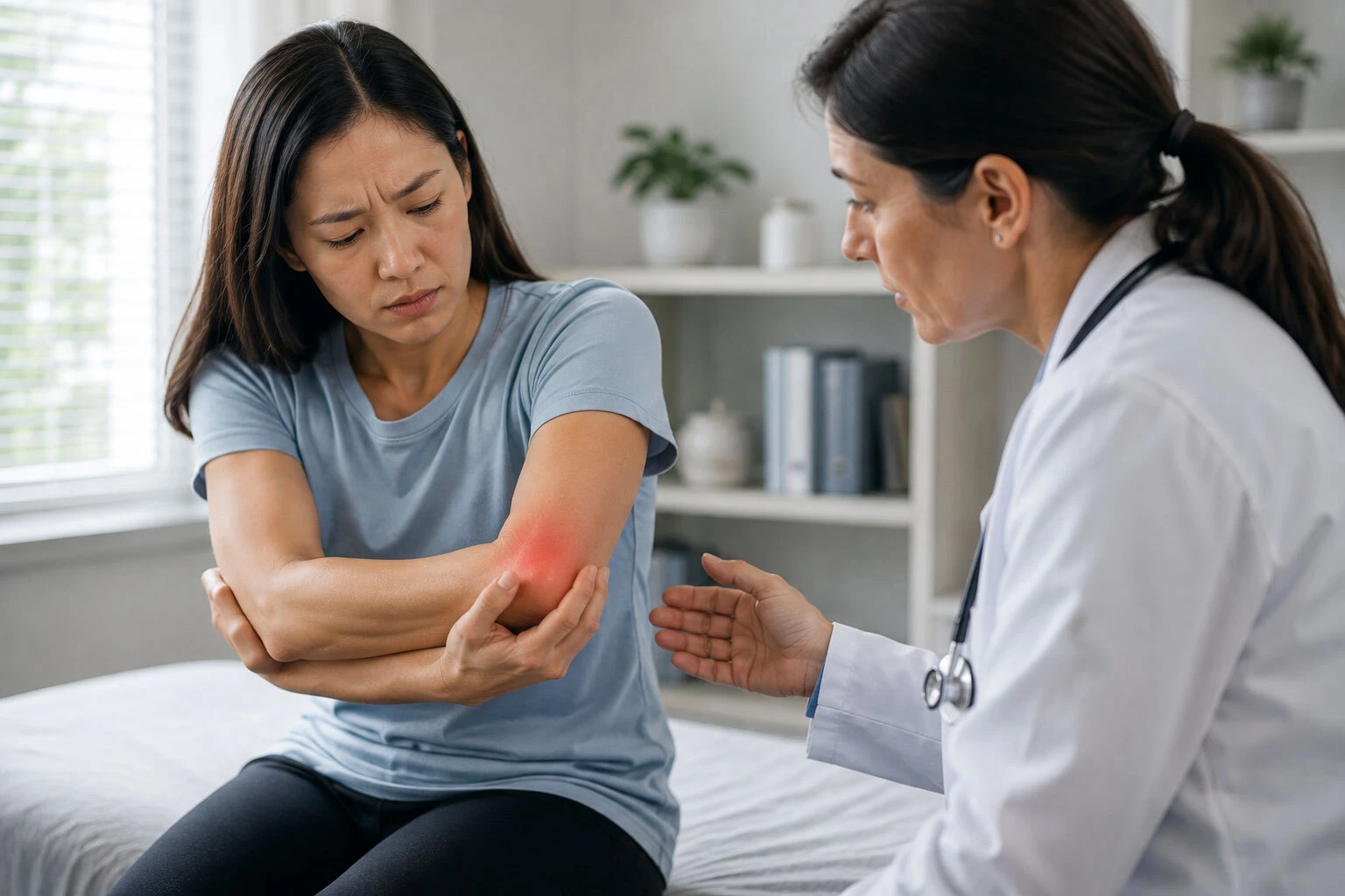 Elbow Pain Consultation