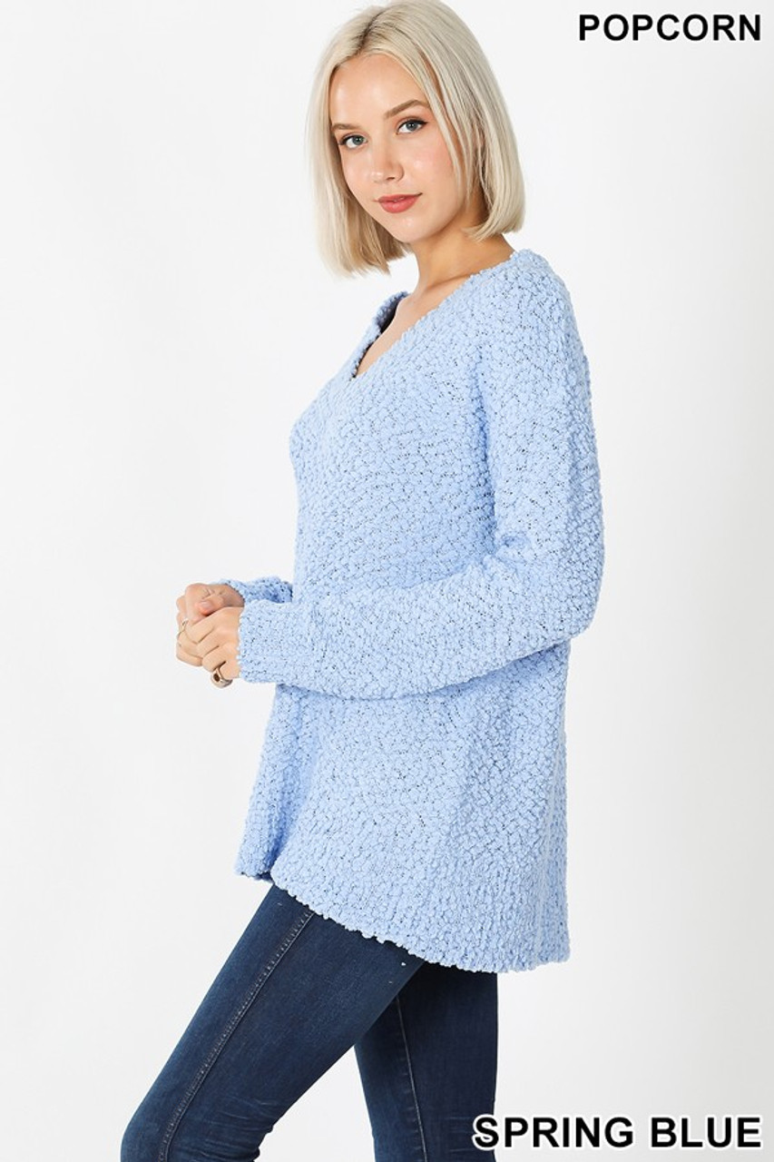 summer v neck sweater