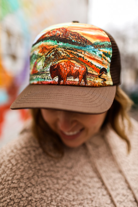 sunday afternoons sunset hat