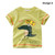 Casual Printed Cartoon Colored Tee