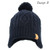 Winter Pouf Ear Warmer Fleece Beanie Hat