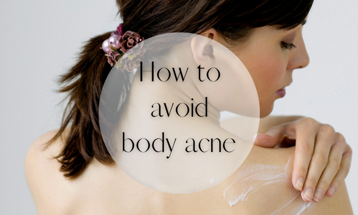 How To Avoid Body Acne How To Avoid Body Acne