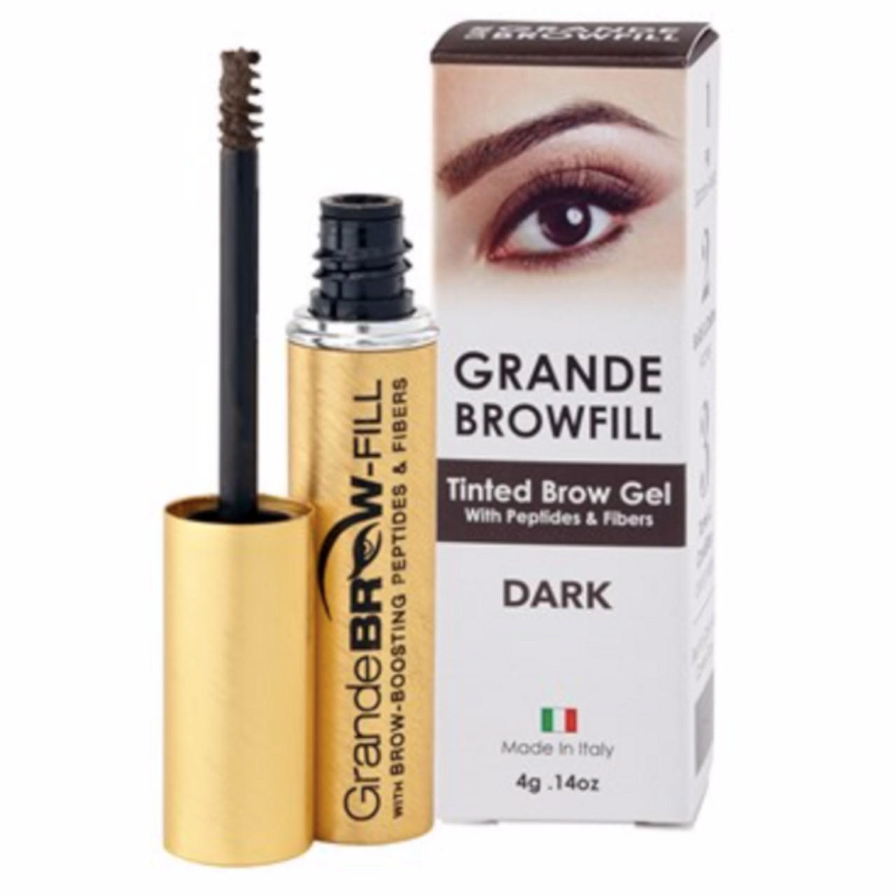 Grande Cosmetics GrandeBROWFill Brow Gel Dark - 0.14 oz