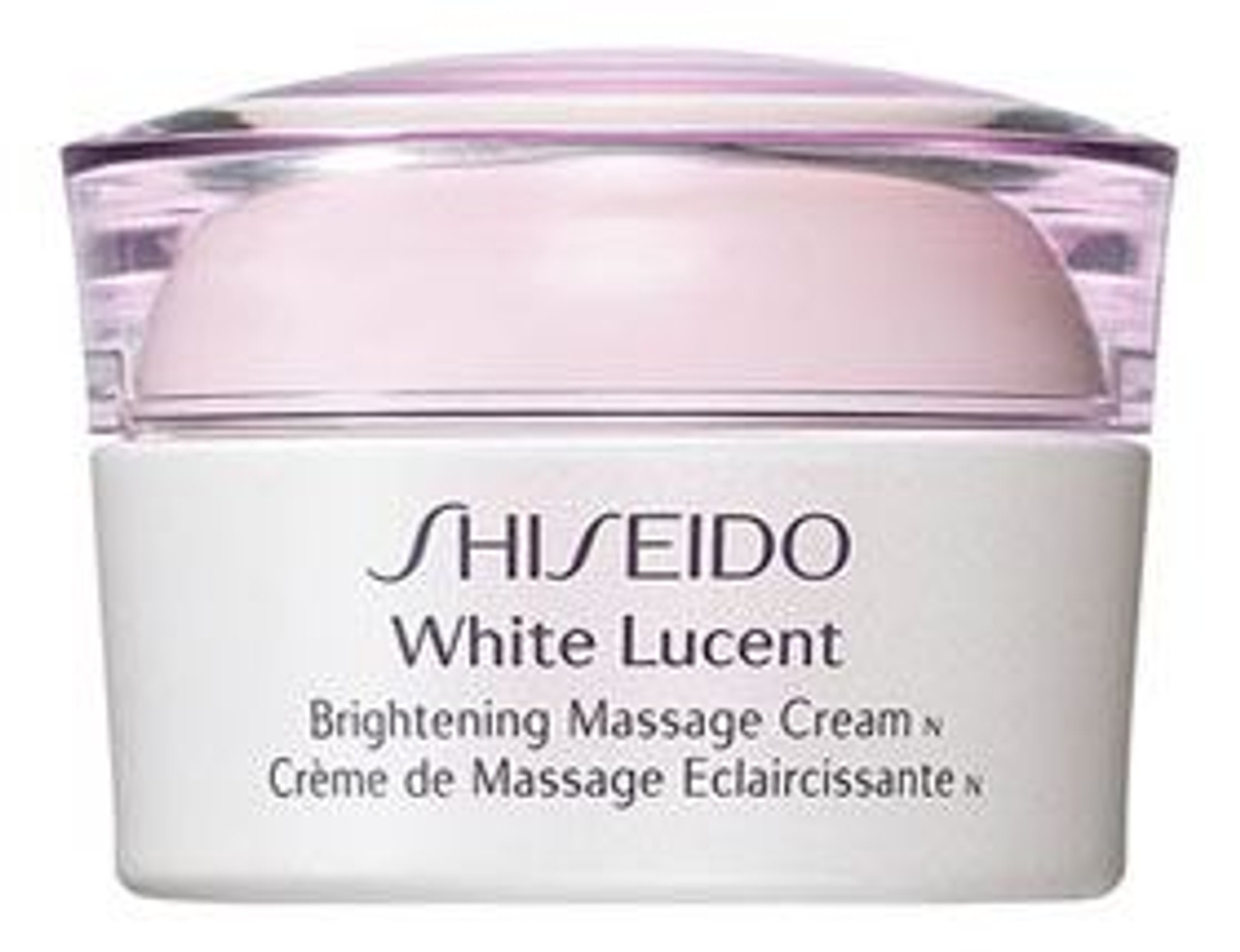 Shiseido White Lucent Brightening Massage Cream, 2.8 oz