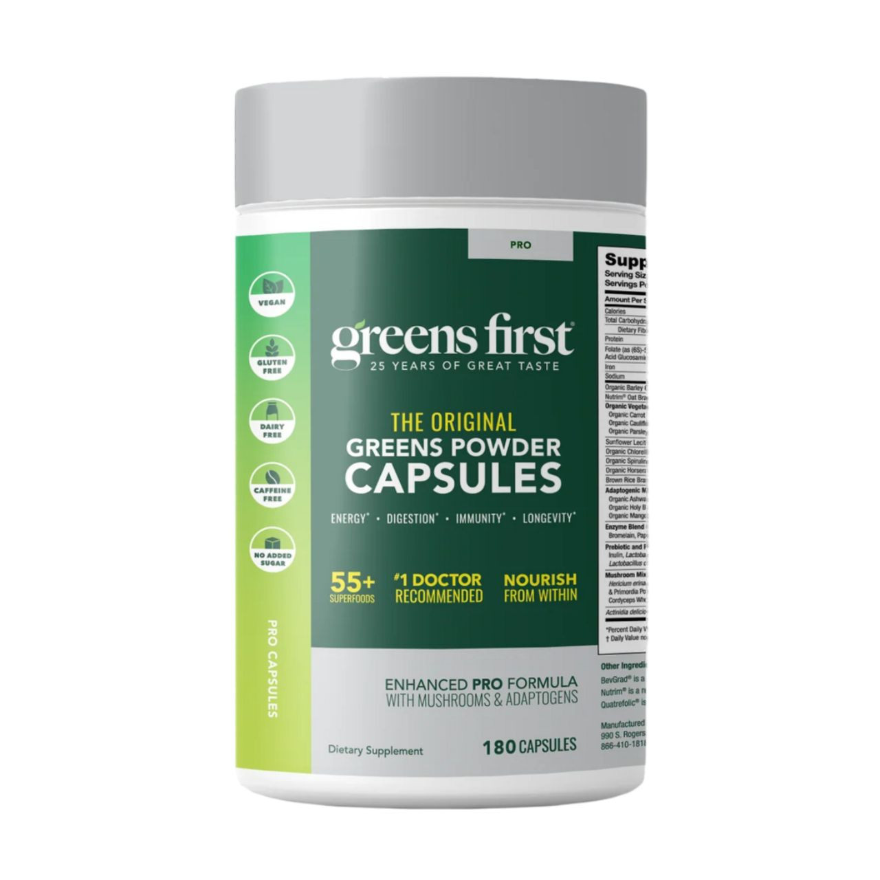Greens First Pro Capsules - 180ct