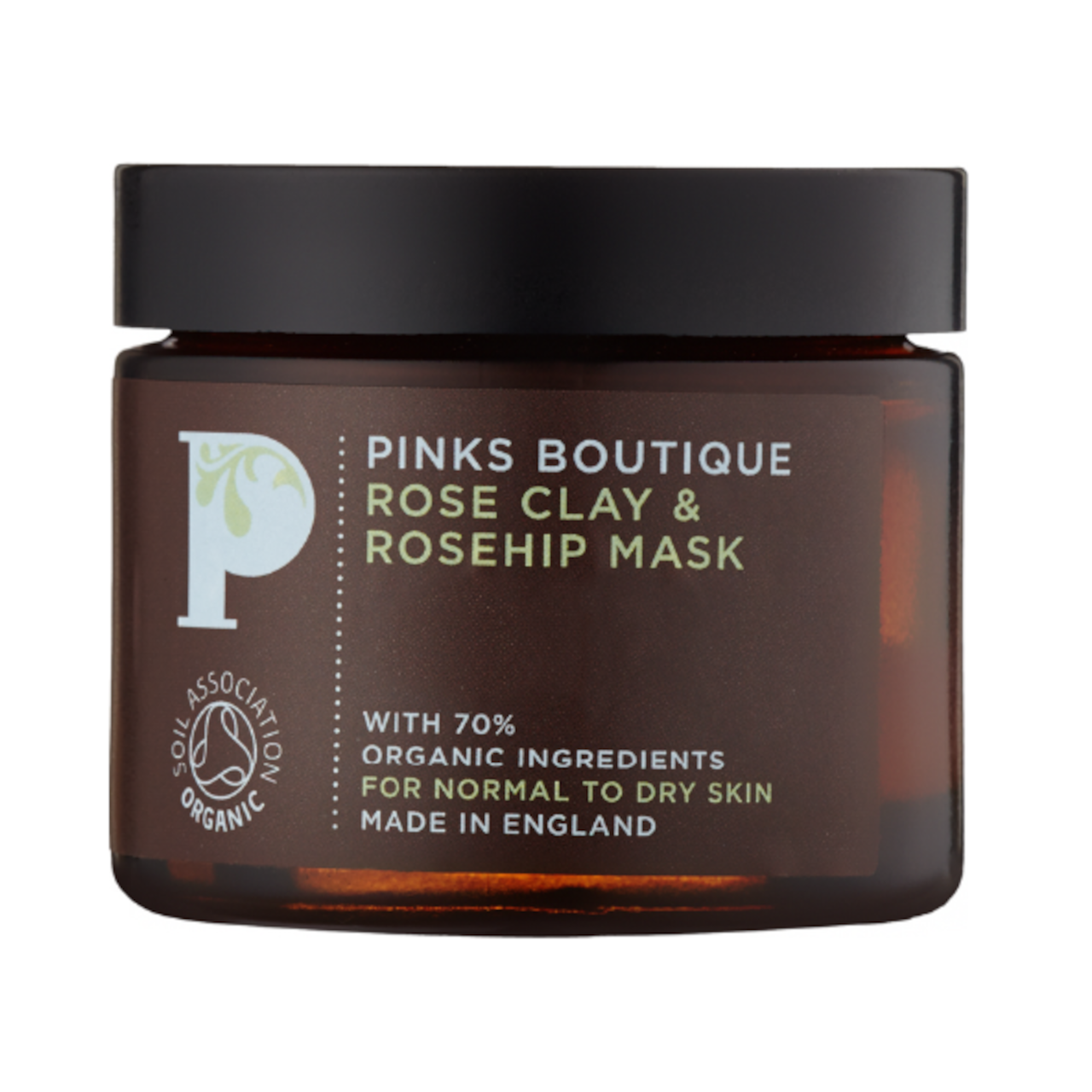 Pinks Boutique Rose Clay & Rosehip Mask