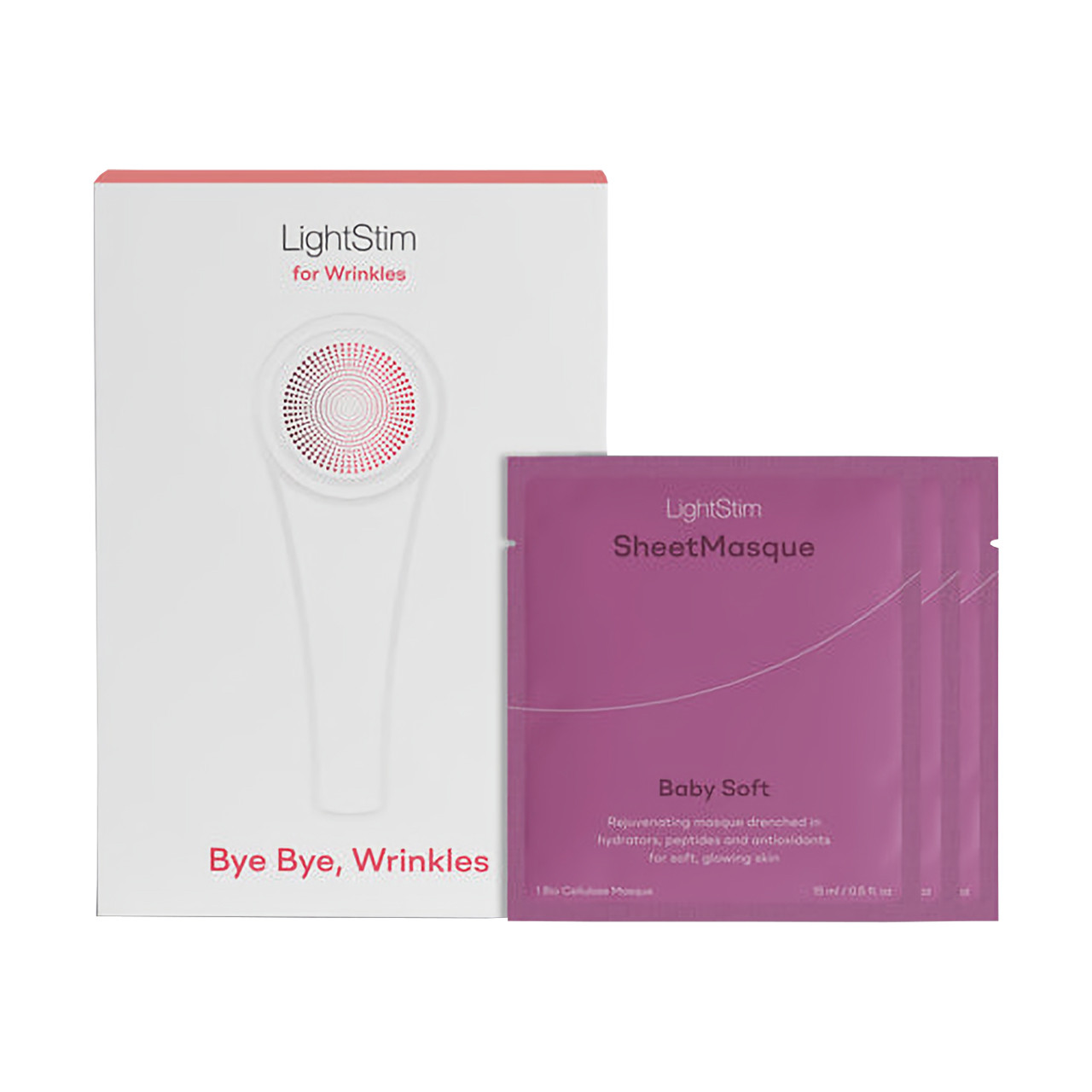 LightStim For Wrinkles + Sheetmasque Bundle