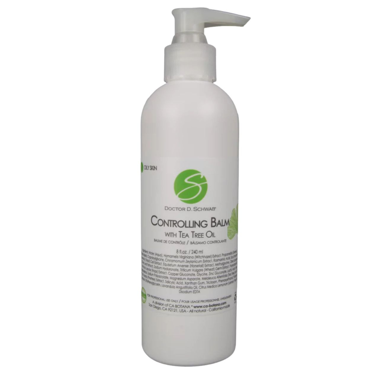 Doctor D. Schwab Controlling Balm with Tea Tree- 8oz