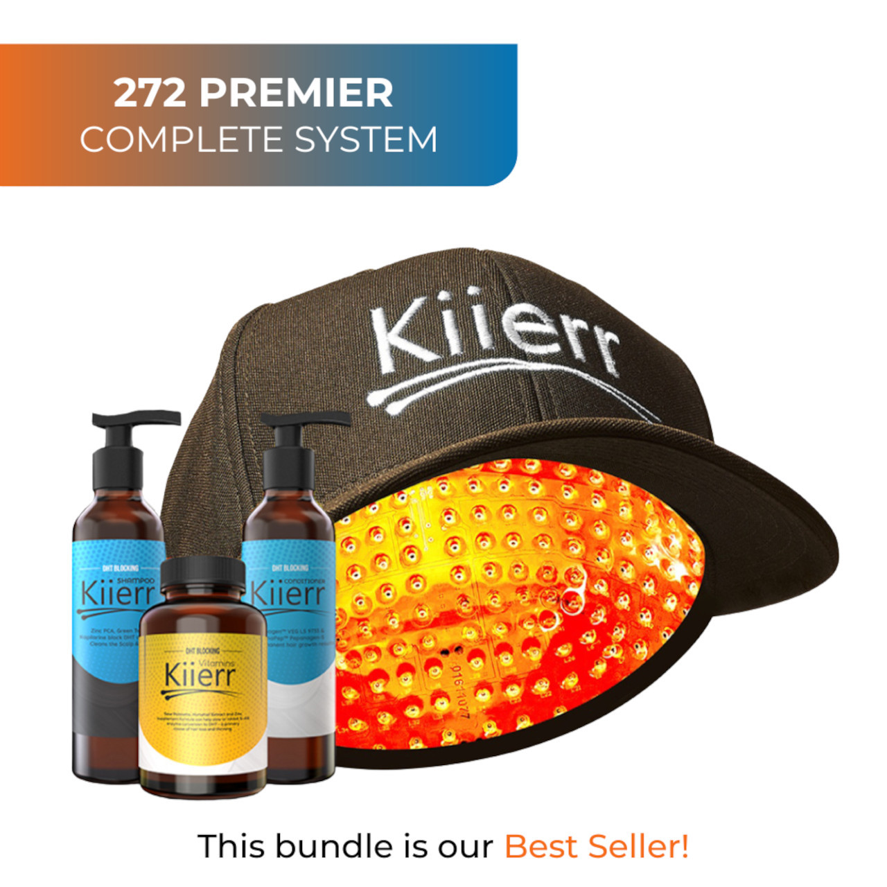 Kiierr Laser Cap 272 Premier Complete System