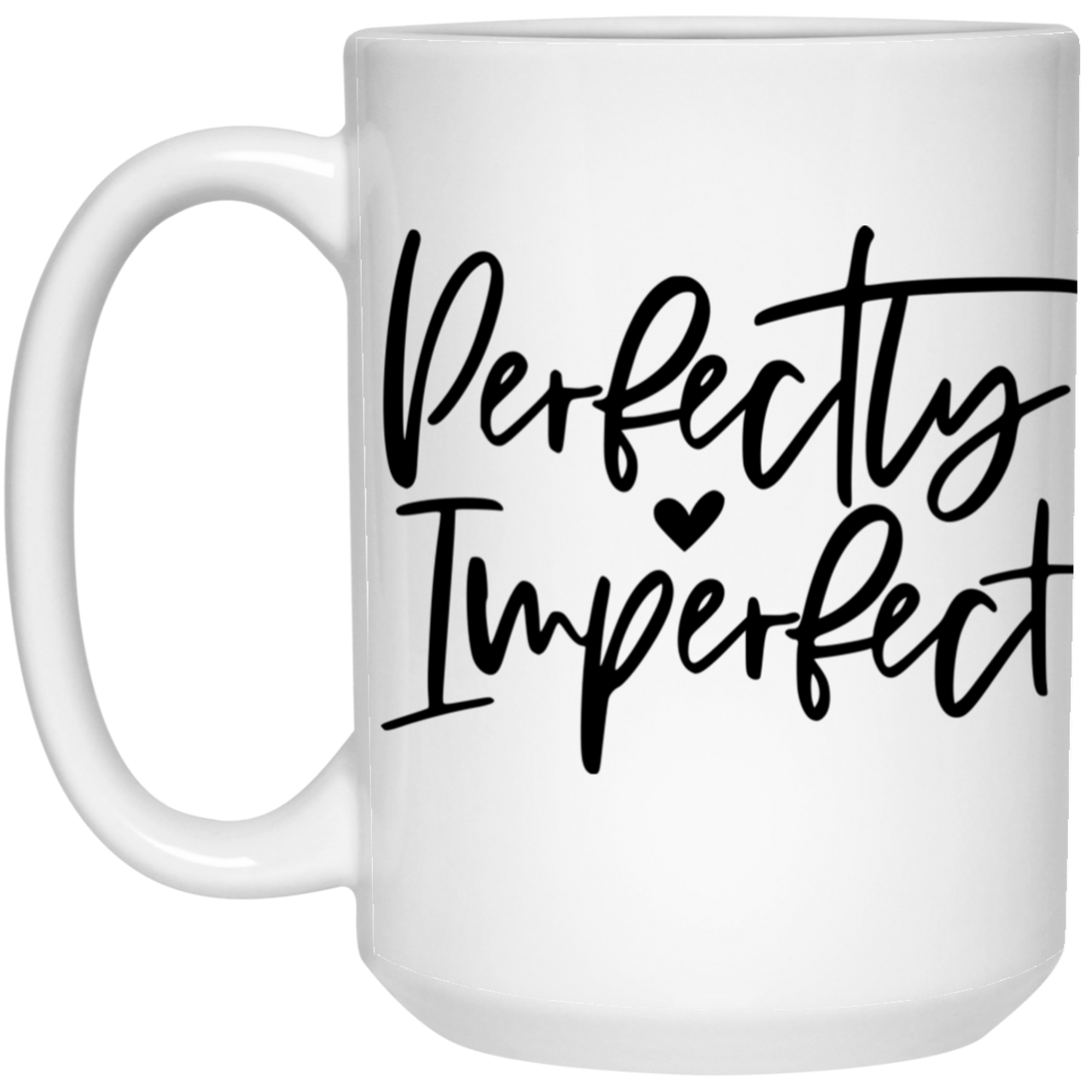 Perfectly Imperfect 21504 15 oz. White Mug