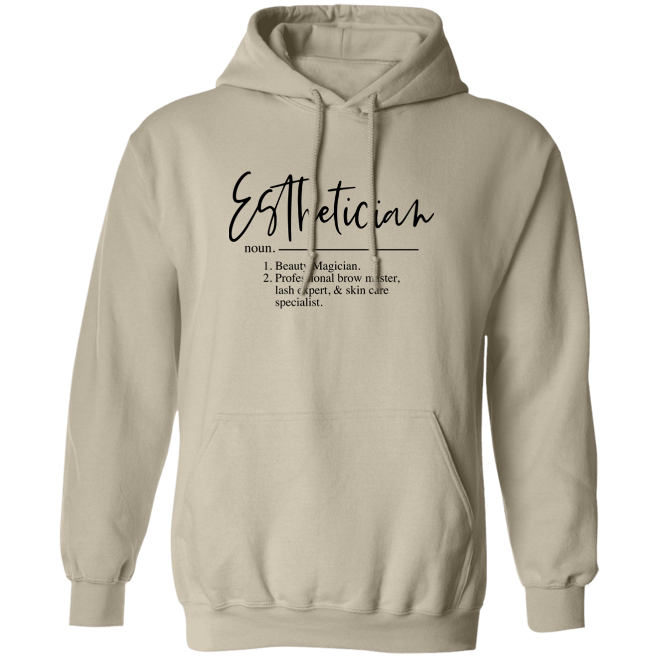 Esthetician Definition G185 Pullover Hoodie