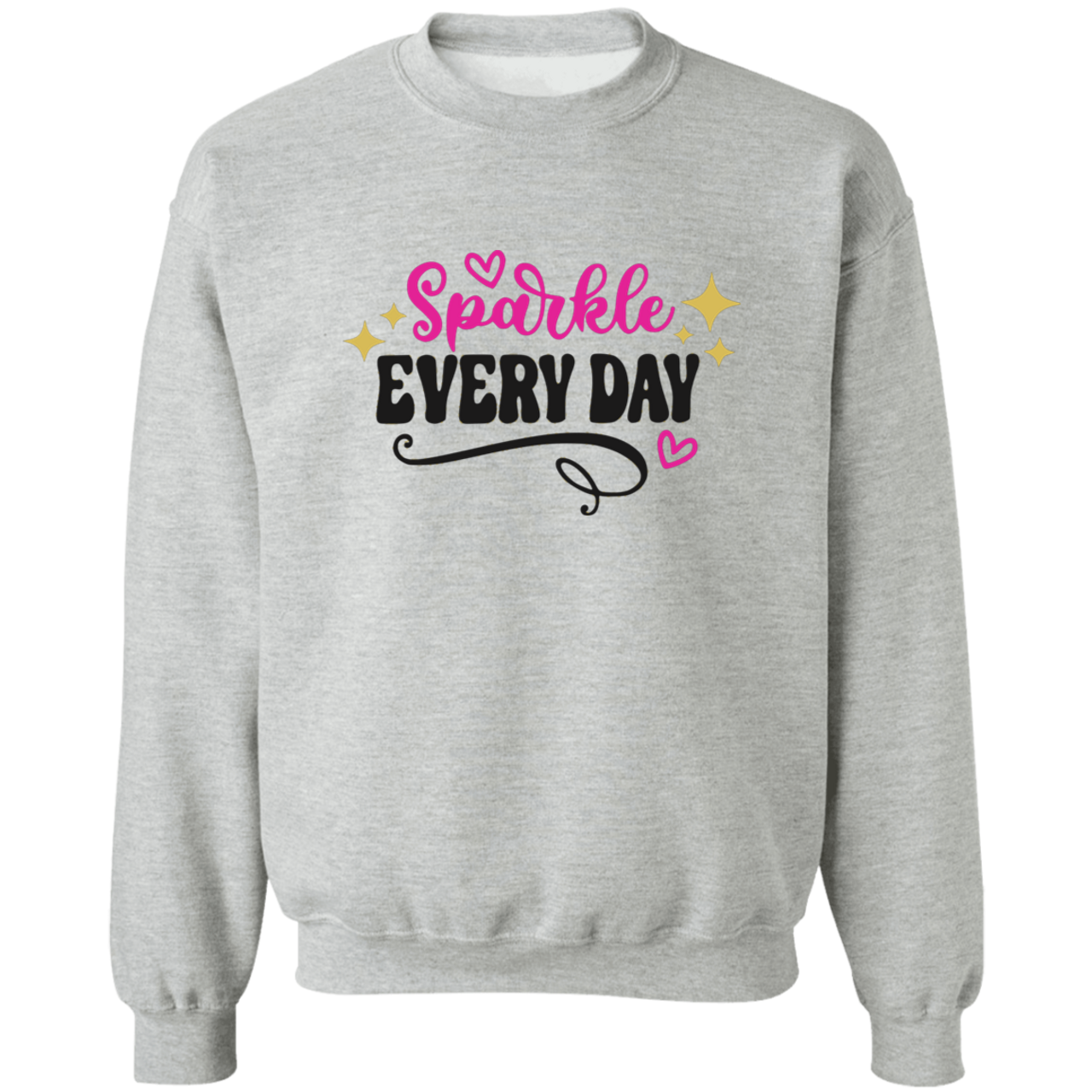 Sparkle Everyday G180 Crewneck Pullover Sweatshirt